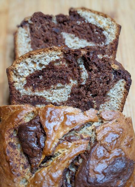 Chocolate Peanut Butter Banana Bread